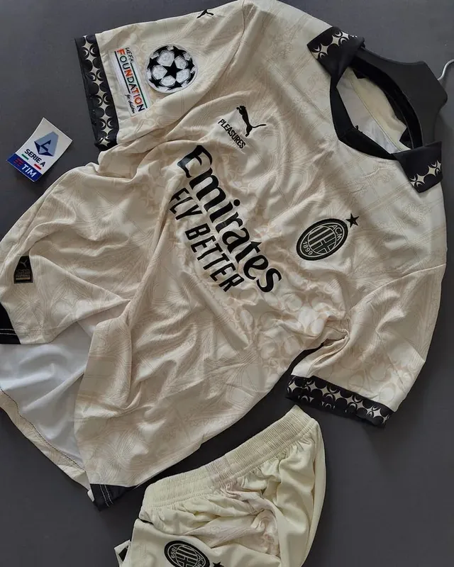 AC Milan x Pleasures Third Set (With Shorts)